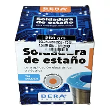 Rollo De Estaño 1.5 Mm De Diametro 52/48 250 Gr Marca Bera