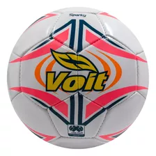 Balón De Fútbol No. 3 Voit Sparky S150 Cosido A Maquina Color Blanco