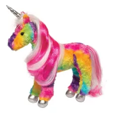 Joy Arco Iris Princesa Unicornio Peluche Animal De Pelu...