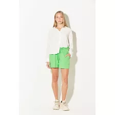 Short Tiro Alto De Jersey 30/1 Green Garden - Koxis Mujer