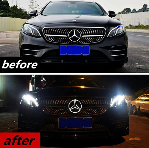 Emblema Mercedes Benz   Luminoso Parilla Compatible Foto 4