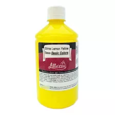 Ativador Slime 100ml + 100ml Slime Basic Colors Lemon Yellow