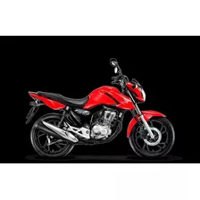 Moto Honda Cg 160 Fan 2023 2024 Vermelha 0km Com Garantia