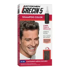  Grecin 5 Shampoo Color Castanho Médio Escuro 