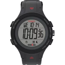 Reloj Para Hombre Timex Ironman Tw5m48900 Gris Color Del Bisel Negro