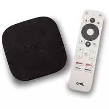 Onn Tv Box Dispositivo De Streaming Android Tv Resolucion 4k 2160p Ultra Hd Control Remoto Por Voz Asistente Google Chromecast Integrado Tv Stick 8gb Cable Hdmi De Alta Velocidad Incluido 100026240