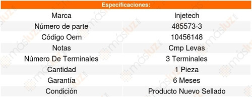 Sensor Arbol Levas Cmp Slx 6cil 3.2l 96_97 Injetech 8352775 Foto 2