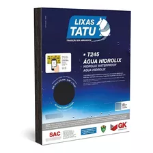 Lixa D'agua T245 Grão 220 Tatu 5 Unidades