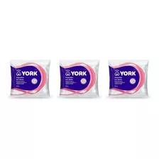 York Algodão Bola 50g (kit C/03)