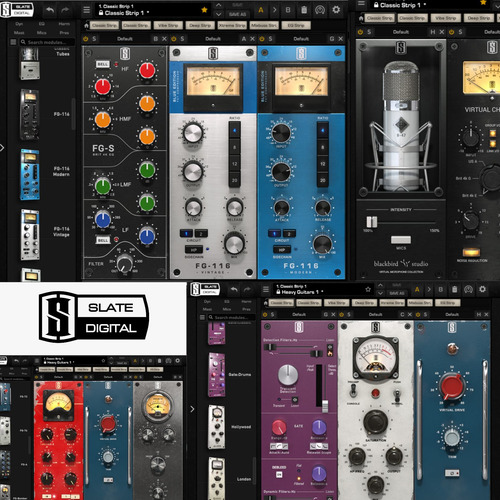 Plug-ins Grabación-mezcla-mastering (slate Digital)