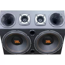 Caja Trio Jbl Doble No Pioneer Para Auto Con Potencia Sound