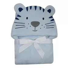 Coberta Mantinha C/ Capuz Animal Para Bebê Infantil- Camesa