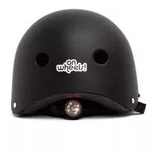 Casco De Bicicleta Urbano Con Luz Color Negro Talla M