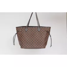 Louis Vuitton Neverfull Mm Ebene Tote Color Marron