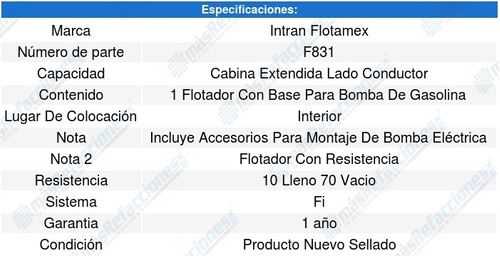 Base Bomba Gasolina Ford Ranger Xlt 2.9l V6 87-88 Intran Foto 3