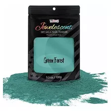 Pigmento Para Resina/arte Mica En Polvo - Verde Bosque100g