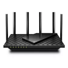 Roteador Gigabit Ax5400 Tp-link Archer Ax73 Cor Preto