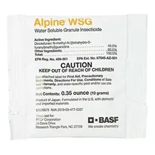 Alpine Wsg Insecticida De Gránulos Solubles En Agua 0.3