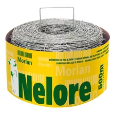 Arame Farpado Galvanizado Para Cerca Nelore 500m Morlan