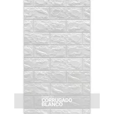 Panel Decorativo 3d Blanco Autoadhesivo Pvc.