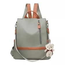 Mochila Feminina Bolsa Compacta Média Moda Blogueira Social Cor Marrom