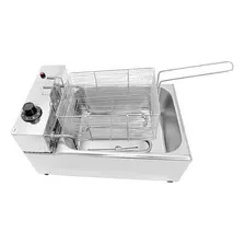 Fritadeira Elétrica Industrial Quadrada 5 Litros 110v Inox