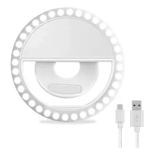 Aro De Luz Led Para Celular Para Tomar Selfies Recargable