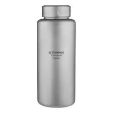 Botella De Agua Tomshoo Titanium Para Senderismo De 700 Ml