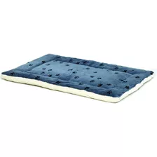 Midwest Homes For Pets Reversible Paw Print Pet Bed En Azul 