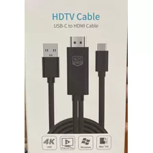 Cable Usb Type C 4k A Hdmi Adapter