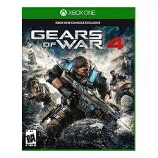 Gears Of War 4 Xbox One Mídia Física Seminovo Excelente