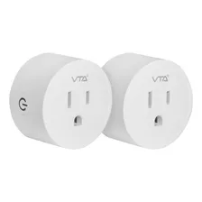 Set X 2 Tomacorrientes Sencillos Dot Vta+ Smart Home