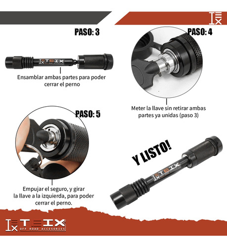 Teix Candado Receptor Para Modelo Buick2 Dodge \u0026 Jeep Negro Foto 4