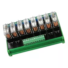 8 Canais Módulo De Painéis Placa Módulo Dc 24v 10a