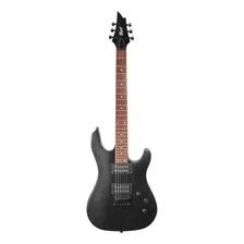 Guitarra Elétrica Cort Kx Series Kx100 De Tília Metallic Black Com Diapasão De Jatobá