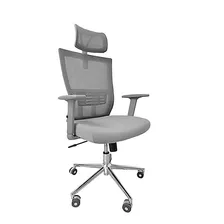 Silla Ads Ejecutiva Athenas Gris Cc Mesh, Ergonomica