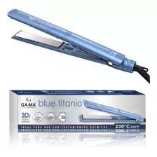 Plancha Cabello Profesional Elegance 3d Blue Titanio Iones