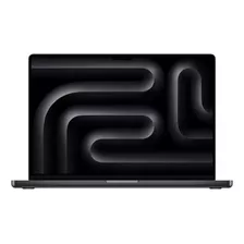 Macbook Pro Mrw23e/a Negra 16 , Apple M3 M3 36gb De Ram 512gb Hdd, 5300m 60 Hz 3456x2234px