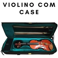 Violino Envernizado Com Case