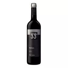 Botella De Vino Tinto Latitud 33º Malbec Chandon750 Cc