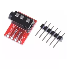 Modulo Plug Jack 3.5mm Mp3 Microfone Trrs Breakout Arduino