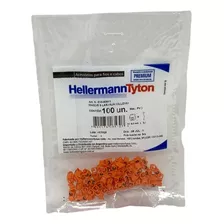 Anilha Cabo 0,5-6mm² Mhg2/5 Hellermann Número 3 Laranja