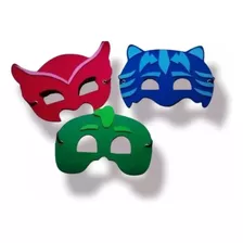 30 Antifaces Pj Mask Héroes En Pijamas