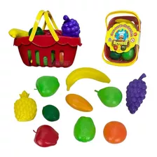 Cestinha Infantil Comidinha Piquenique Frutinhas Oferta