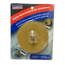 Disco Removedor De Adhesivo Doble A Para Taladro Color Marrón