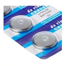 Pilha Bateria Lithium Moeda Cr2032 3v Cartela - 10 Unidades