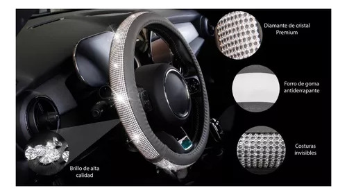 Funda Cubre Volante De Diamantes Fd903 Smart Fortwo 2013 Foto 6