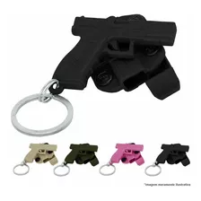 Kit 5 Chaveiros Holster Bélica - Colorido