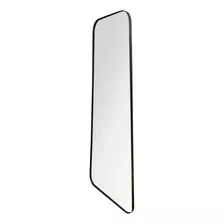 Espelho Grande Corpo Inteiro De Parede Moldura Couro 170x70