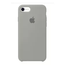Capa Para iPhone 7, 8 E Se Em Silicone - Cinza